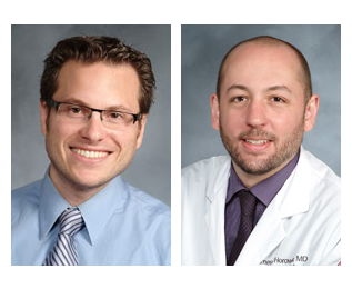Photo: Dr. Friedman and Horowitz (left to right)
